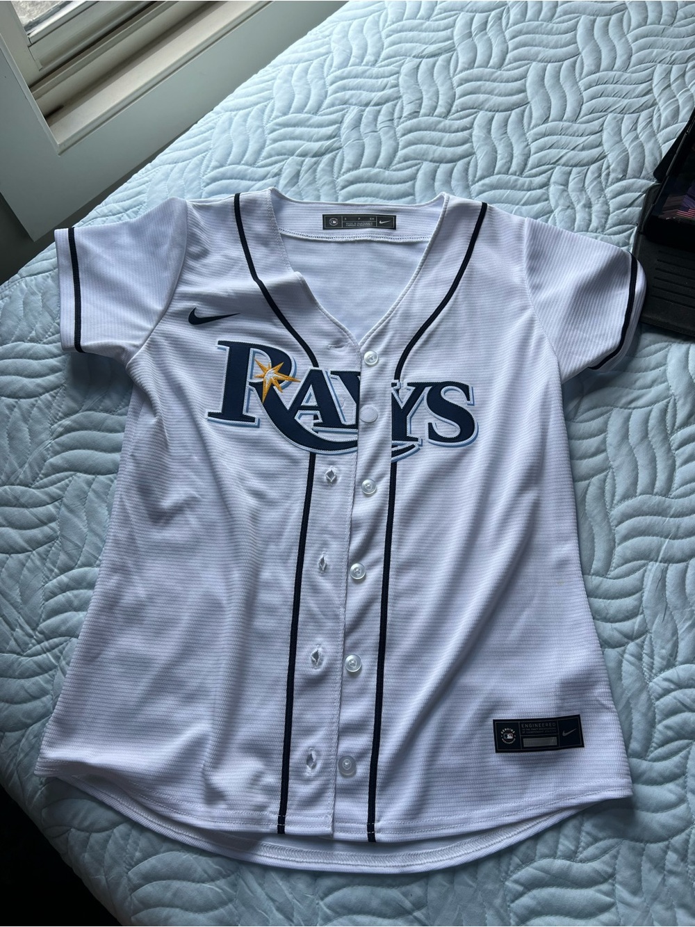Tampa Bay Rays Genuine Nike Baseball Home Jersey
